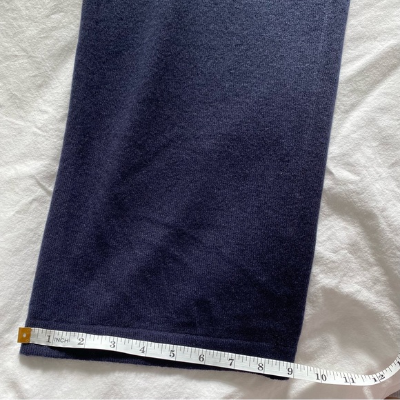 NWT NakedCashmere Hudson Wide Leg Cashmere Trousers 'Midnight' Size S - Picture 14 of 16